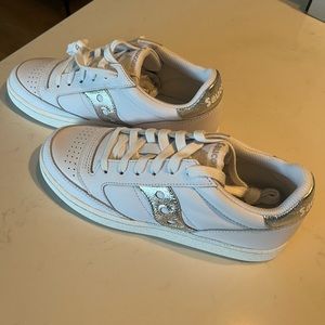 Womens Saucony Jazz leather sneaker